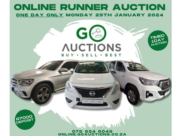 Online Fleet Auction 29 January 2024